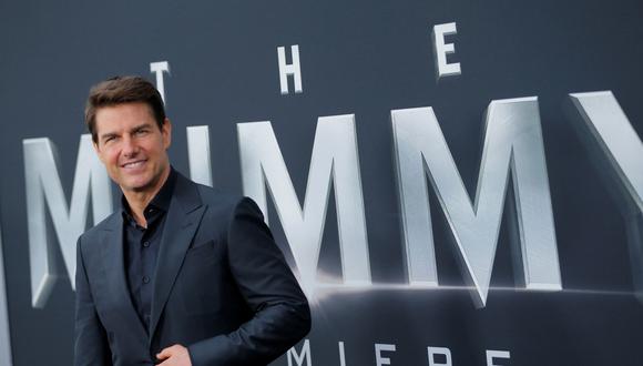 Tom Cruise en avant premiere de "La Momia". (Foto: Reuters)