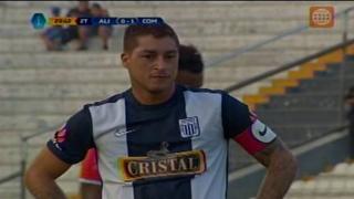 Alianza Lima: Walter Ibáñez desperdició penal ante Comercio