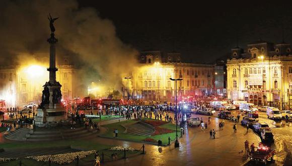 Declaran inhabitable inmueble siniestrado en plaza Dos de Mayo