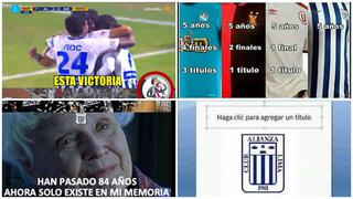 Alianza Lima doblegó a Juan Aurich en Matute pero no se salvó de crueles memes