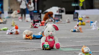 La protesta de los peluches denuncia violencia sexual contra menores en Colombia | FOTOS 