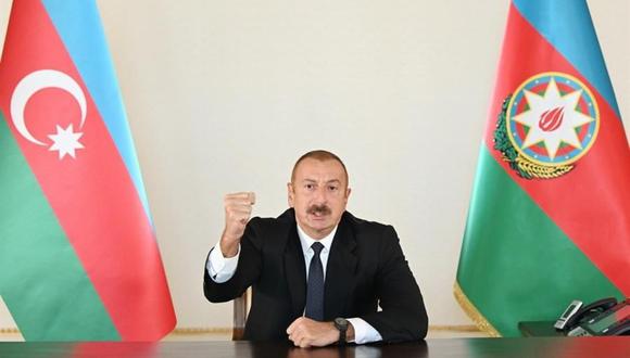 El presidente de Azerbaiyán, Ilham Aliev. (EFE).