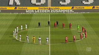 Bayer Leverkusen vs. Monchengladbach: así fue el minuto de silencio a víctimas del coronavirus [VIDEO]