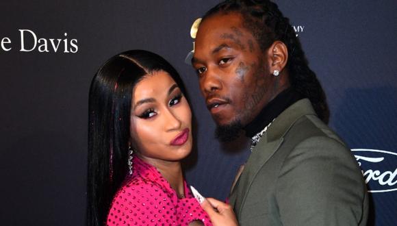 Cardi B le pide el divorcio a Offset y señala que “no hay posibilidades de reconciliación”. (Foto: MARK RALSTON / AFP)