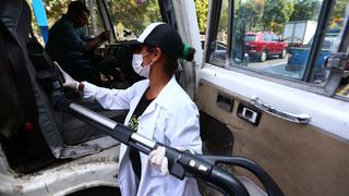 Coronavirus en Perú: anuncian decreto de urgencia para desinfectar vehículos de transporte público