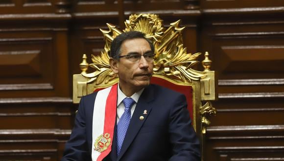 Este lunes, desde las 10 a.m., se debatirá en el pleno la moción de vacancia contra el presidente Vizcarra. (Foto: El Comercio).