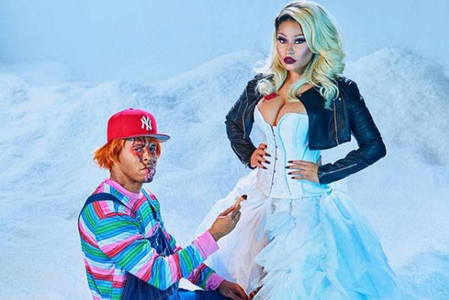 Nicki Minaj y su esposo Kenneth Petty se tomaron muy en serio la celebración de Halloween y sorprendieron con sus atuendos. (Foto: Instagram)