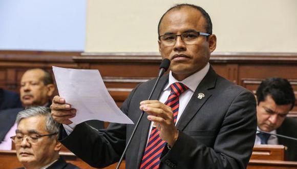 Federico Pariona, miembro de Fuerza Popular. (Foto: Congreso de la República)