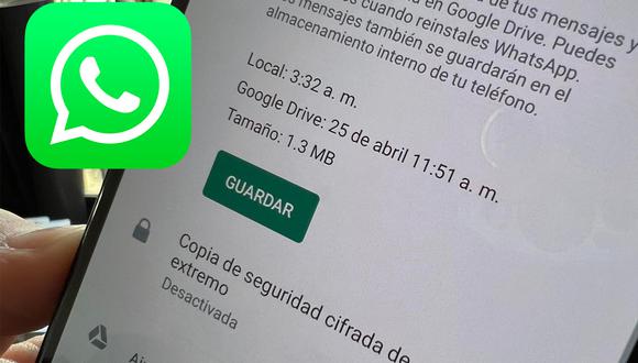 ¿Quieres que tu copia de seguridad de WhatsApp pese poco? Usa este truco. (Foto: MAG - Rommel Yupanqui)
