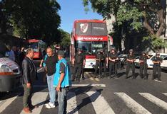 Fútbol argentino: partido Huracán vs River Plate demorado por amenaza de bomba