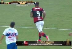 Flamengo vs Universidad Católica: Paolo Guerrero marca gol y pone en ventaja al "Mengao"