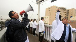 Nueva huelga nacional de médicos del Minsa será convocada "con toda seguridad"