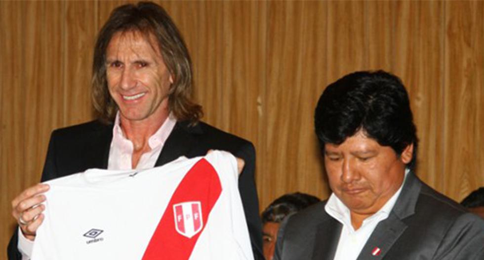Edwin Oviedo aseguró que Ricardo Gareca seguirá al mando de la Selección Peruana hasta el final de las Eliminatorias pase lo que pase. (Foto: Líbero)