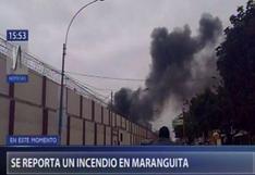 Lima: nuevo incendio en centro Maranguita causa intensa humareda