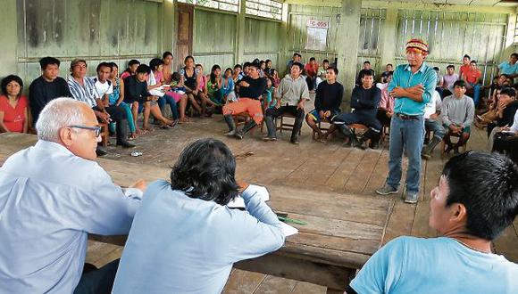 Comunidad nativa de Mayuriaga libera a ocho trabajadores