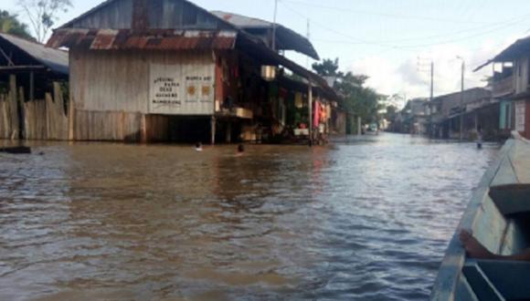 Ríos Marañón y Ucayali en alerta roja ante aumento de caudal. (Foto: Andina)