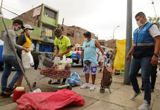Coronavirus en Perú: retiran a más de 30 comerciantes informales del Jr. Áncash por no acatar aislamiento obligatorio 