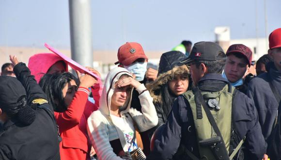 Crisis migratoria en frontera entre Perú y Chile ya lleva más de dos semanas | Foto: Jhon Surco (El Comercio)