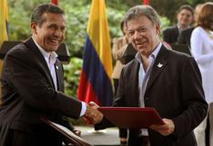 Humala destaca acuerdos con Colombia en favor de poblaciones de frontera