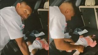 Edison Flores: Ana Siucho lo graba cambiándole el pañal a su bebé en la maletera de su auto | VIDEO