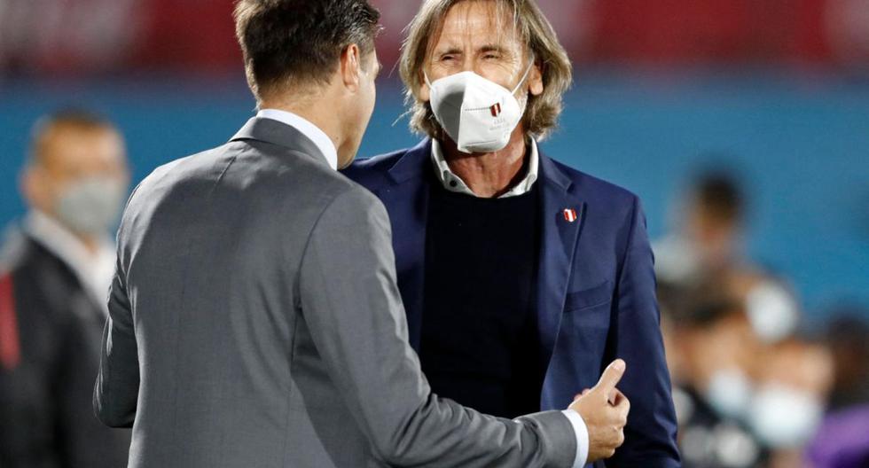 A gesture by Ricardo Gareca that made the difference after qualifying for Qatar 2022 |  PHOTO