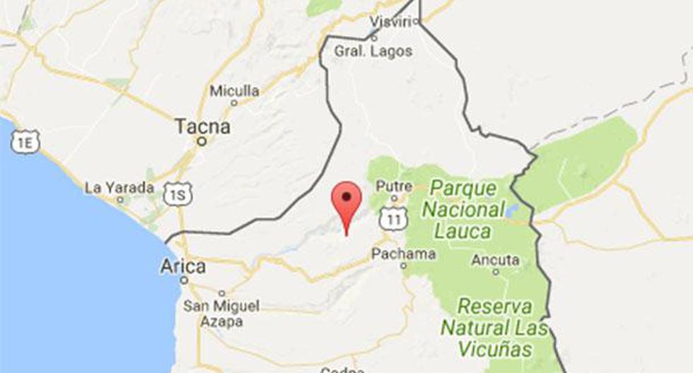 Perú. Sismo de 4,1 grados Richter se registró este jueves en Tacna, informó el IGP. (Foto: IGP)