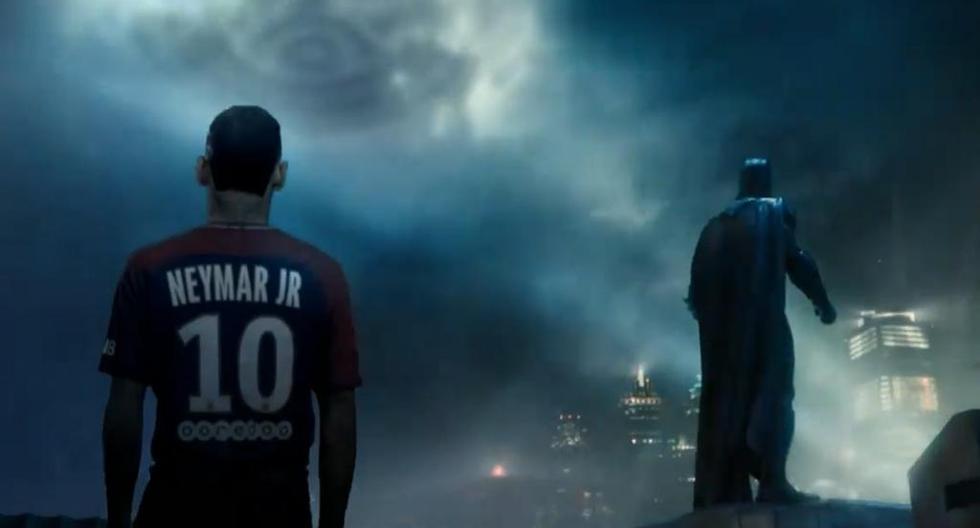 Neymar, Edinson Cavani, Kylian Mbappé se vistieron de superhéroes en \"La Liga de la Justicia\". (Foto: Captura)
