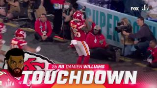 ¡Jugada de campeonato! Patrick Mahomes habilitó a Damien Williams para el touchdown de 38 yardas para ganar el Super Bowl | VIDEO