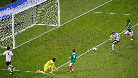 Alemania y la simplicidad del gol: así fue el tercer tanto a México por Confederaciones. (Foto: AFP)