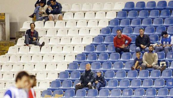 Liga española sancionará a clubes que no llenen sus tribunas