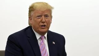 G20: Trump dice que "no hay prisa" para resolver las tensiones con Irán