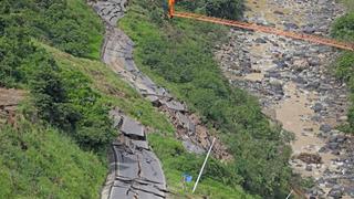 Cómo el sismo de Amazonas desnudó la mala construcción de una carretera