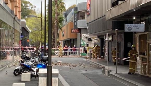 Un fuerte terremoto en Australia de 5.6 de magnitud se dio cerca a Melbourne. (Foto: Twitter @damonTheOz)