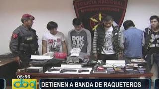 VMT: caen cinco delincuentes que asaltaban con armas falsas