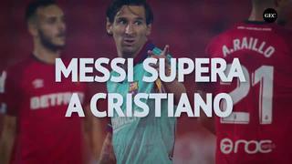 Lionel Messi consiguió un nuevo récord en la victoria del Barcelona