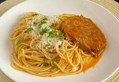 Spaghettis con salsa de asado: una receta fácil y deliciosa para sorprender a la familia