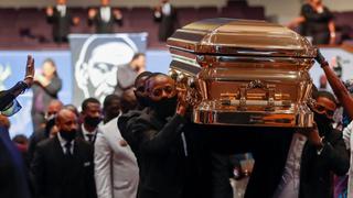 George Floyd fue despedido en funeral marcado por tono político y demandas de justicia