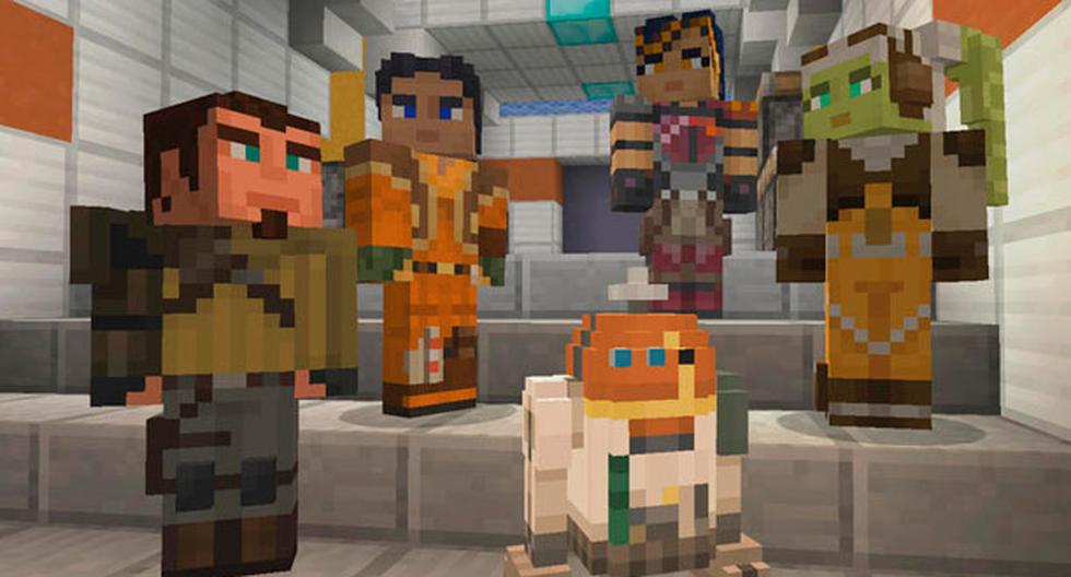 Star Wars Rebels llega a Minecraft. (Foto: Difusión)