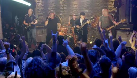 AC/DC presenta en YouTube nuevo videoclip "Rock the Blues Away"