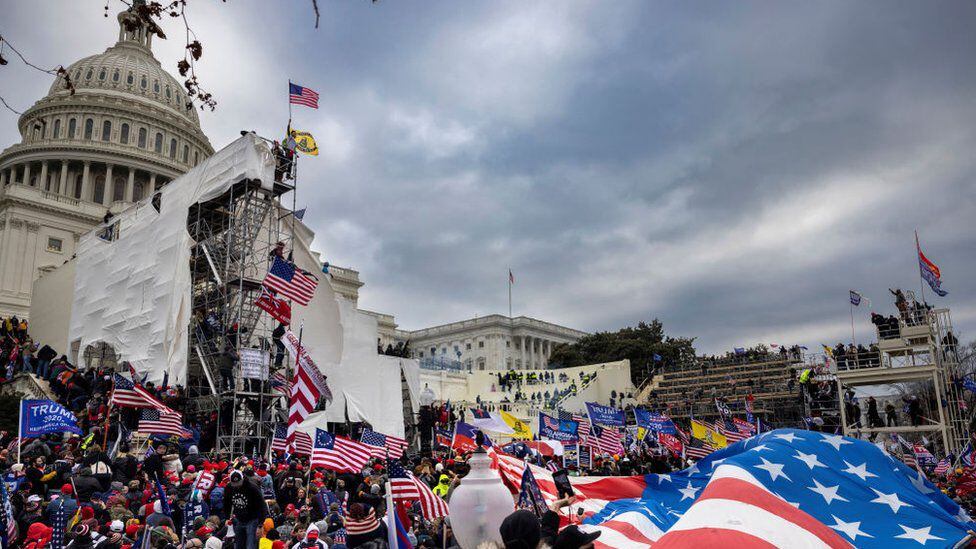 The investigation into the invasion of the Capitol in January 2021 could end in the House of Representatives if the Republicans take control of it.  (GETTY IMAGES).