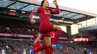 Liverpool imparable en la Premier: ganó 2-1 al Brighton con doblete de Van Dijk y le sacó 11 puntos de ventaja al City [VIDEO]