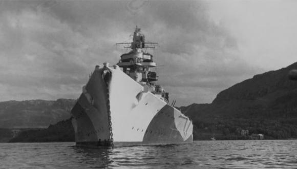 El Tirpitz fue el buque más grande y poderoso de la Kriegsmarine, la marina de guerra de Hitler. (BUNDESARCHIVE PHOTOS)
