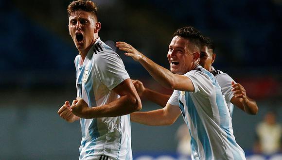 La selección de Argentina 'resucitó' en el Sudamericano Sub 20 y está muy cerca de la clasificación al Mundial. | EFE