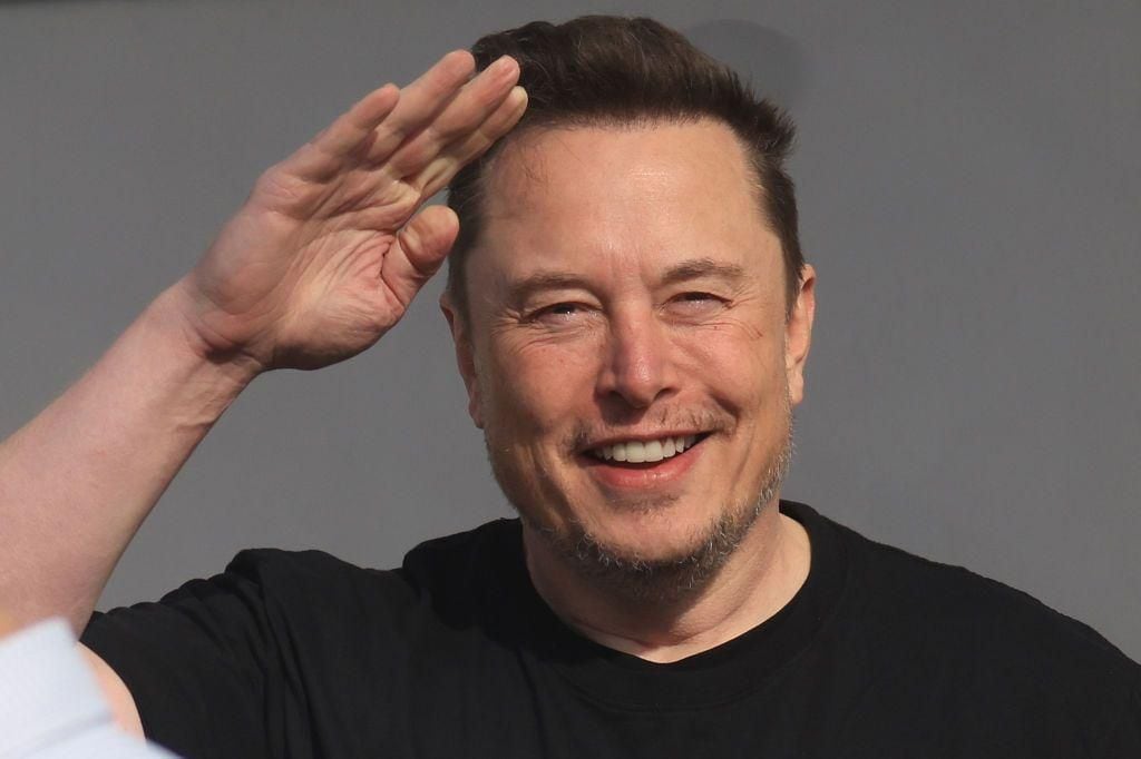 Elon Musk.  (GET IMAGES).