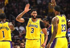 Los Ángeles Lakers vencieron 103-101 a los Clippers en el reinicio de la NBA, con LeBron James