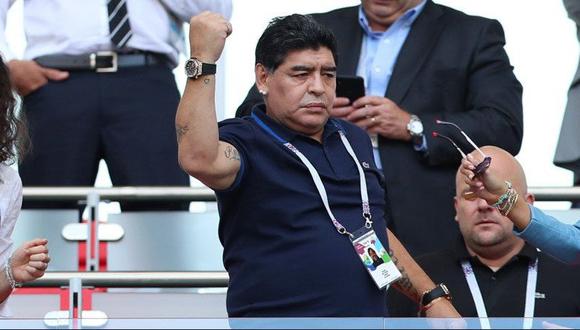 Diego Maradona y la gran opción de dirigir a un club de México. (Foto: AFP)