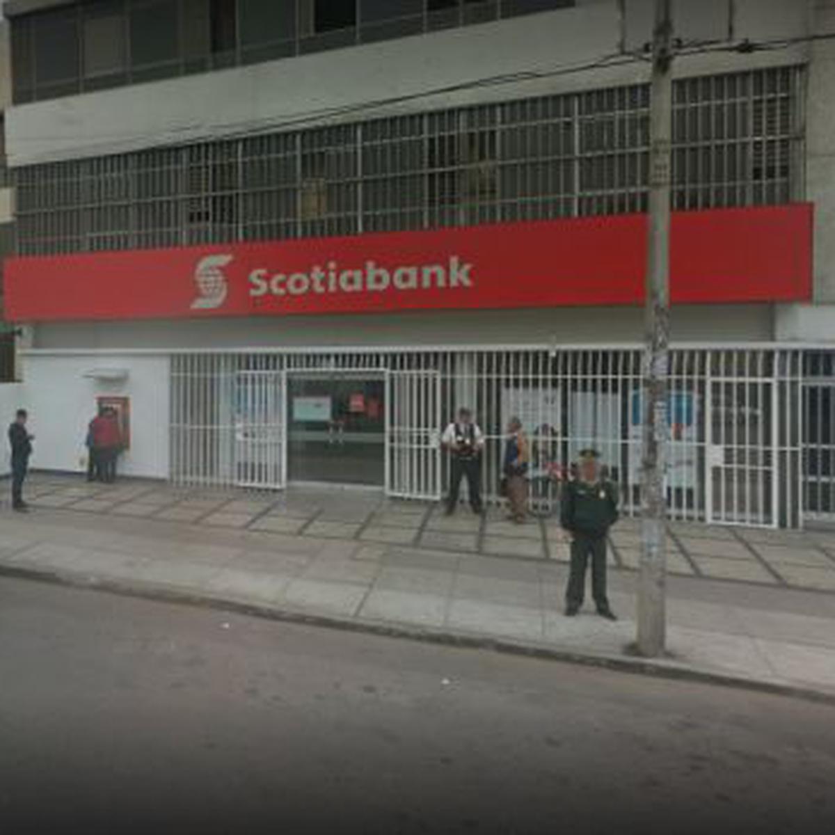 Cercado de Lima: frustran robo a Scotiabank de Naciones Unidas | LIMA | EL  COMERCIO PERÚ