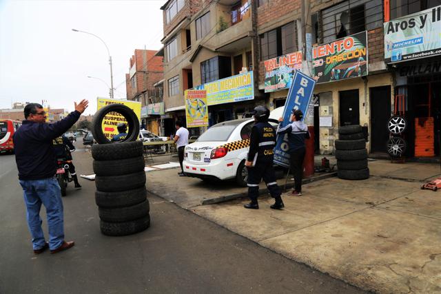 &nbsp;Municipalidad del Callao, a través de la Policía Municipal, realizó una operación inopinada en los establecimientos de lavado de carros y ventas de repuestos de vehículos. (Foto: Municipalidad Provincial del Callao)