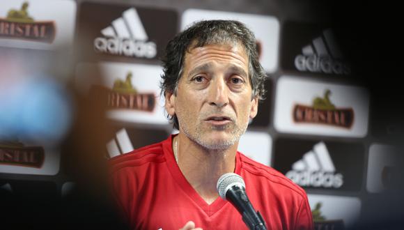 Mario Salas fue anunciado como técnico de Colo Colo tras dejar Sporting Cristal. (Foto: Violesta Ayasta)