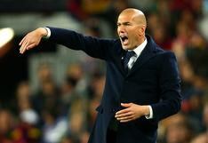 Barcelona vs Real Madrid: Zinedine Zidane tuvo increíble reacción en jugada